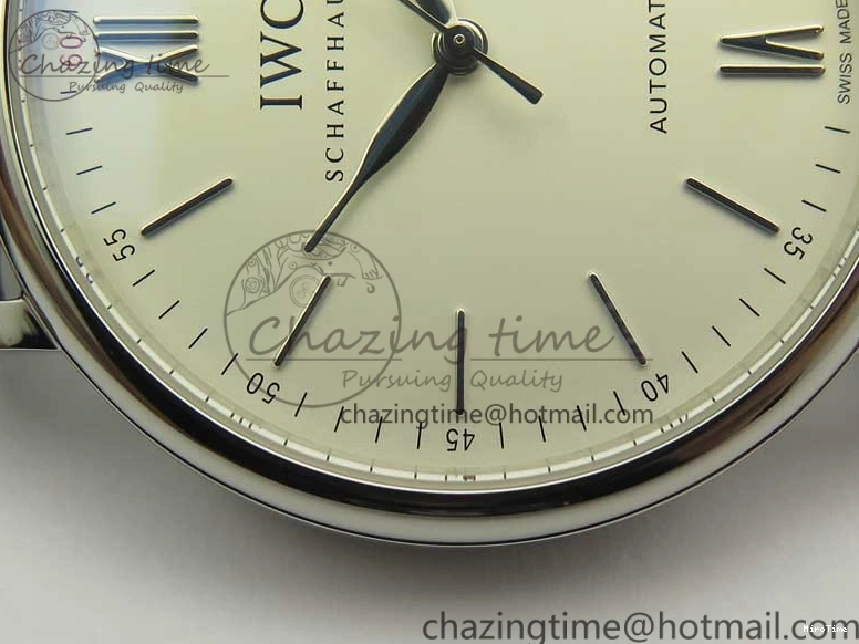 MIROTIME 0812 Portofino Automatic SS MKF 1:1 Best Edition White Dial On Black Leather Strap MIYOTA 9015 V Original 7204